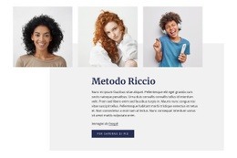 Guida Al Metodo Della Ragazza Riccia - Online HTML Page Builder