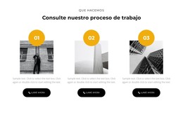 Tres Acciones - Plantilla De Desarrollo Web