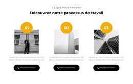 Trois Actions - Thème CSS Gratuit