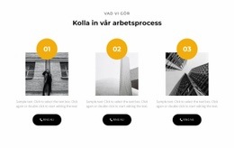 Tre Åtgärder - Gratis Css-Tema