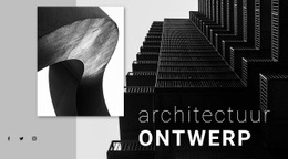 Gebruiksklare Websitebouwer Voor Architectuur Afdeling