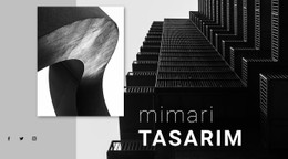 Mimarlık Bölümü CSS Şablonu Ücretsiz Indirme