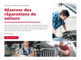 Conception De Sites Web Centre De Réparation Automobile Pour N'Importe Quel Appareil