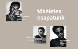 Fodrászcsapat – Személyre Szabható Professzionális Tervezés