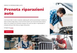 Generatore Di Siti Web Gratuito Per Centro Di Riparazione Auto