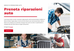 Centro Di Riparazione Auto - Modello Joomla Per Qualsiasi Dispositivo