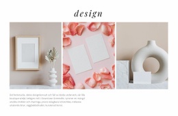 Temalayoutfunktion För Vackra Vaser