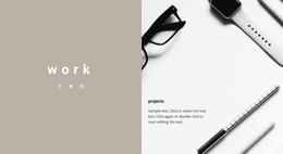 Our Projects WordPress Theme