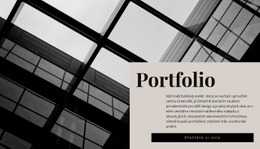 Naše Portfolio – Jednoduchá Šablona Webu