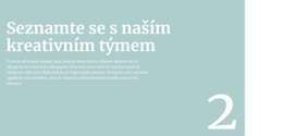 Řekneme Vám O Týmu – Kreativní Víceúčelové Téma WordPress