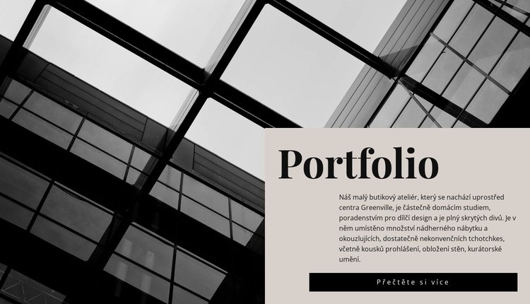 Naše portfolio Webový design