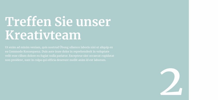 Wir werden Ihnen über das Team erzählen CSS-Vorlage