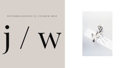 Winterkollektion Vorlage