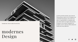 Modernes Gebäude – Exklusives WordPress-Theme