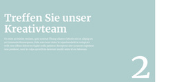 Wir Werden Ihnen Über Das Team Erzählen – Kreatives, Vielseitiges WordPress-Theme