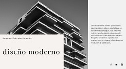 Diseño De Sitio Web Multipropósito Para Edificio Moderno