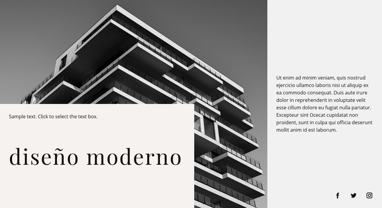 Edificio moderno Tema de WordPress