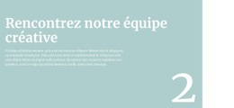 Nous Vous Parlerons De L'Équipe – Modèles De Sites Web Réactifs