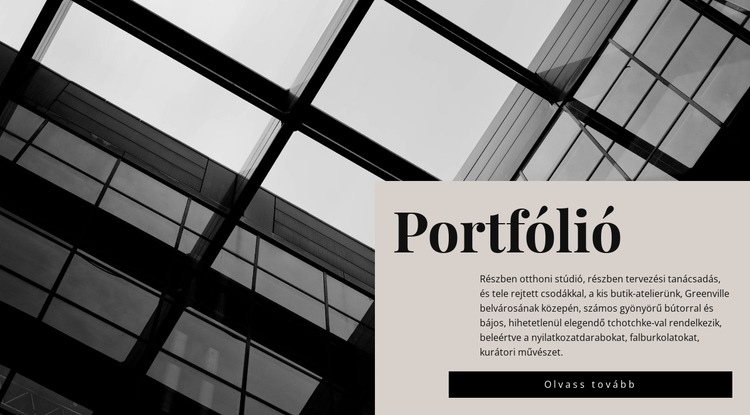 Portfóliónk Weboldal tervezés