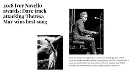 Music Performance News - Beautiful Joomla Template