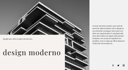 Construção Moderna - Modelo De Site Pessoal