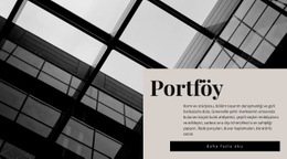 Portföyümüz - HTML5 Şablonu