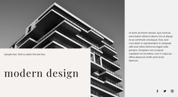 Modern Building - Beautiful Web Page Design