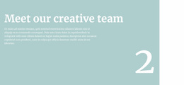 We Will Tell You About The Team - Customizable Professional Website Builder