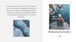 Paradiesplätze Site-Vorlage