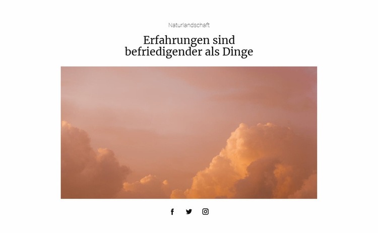 Naturfotograf Eine Seitenvorlage