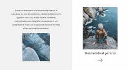 Lugares Paradisíacos: Página De Destino HTML5