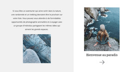 Lieux Paradisiaques - Thème WordPress Moderne