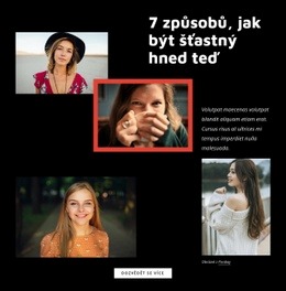 Buďte Si Vědomi Přítomného Okamžiku - Plně Responzivní Šablona