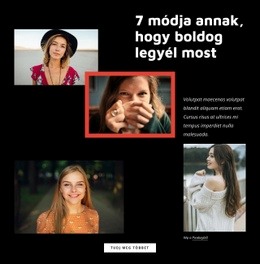 Legyen Szem Előtt A Jelen Pillanat – Teljesen Reszponzív Sablon