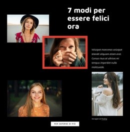 Sii Consapevole Del Momento Presente - Mockup Di Sito Web Professionale Personalizzabile