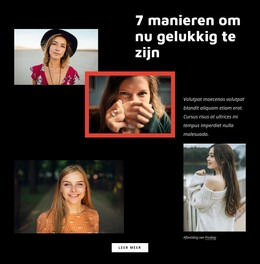 Houd Rekening Met Het Huidige Moment - Volledig Responsieve Sjabloon