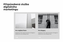 Přizpůsobený Digitální Design – Šablona Mobilního Webu