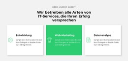 Erfolgreiches IT-Unternehmen CSS-Vorlage Kostenlos Herunterladen