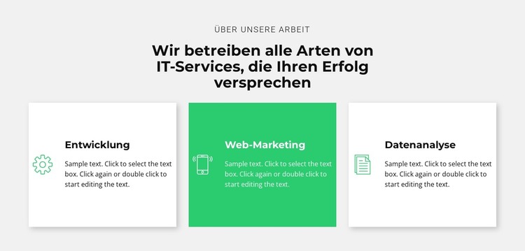 Erfolgreiches IT-Unternehmen HTML-Vorlage