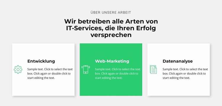 Erfolgreiches IT-Unternehmen Joomla Vorlage