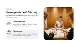 Mehrzweck-Website-Design Für Kommunikation Mit Dem Manager