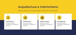 Arquitectura E Interiorismo - Creador De Sitios Web Gratuito
