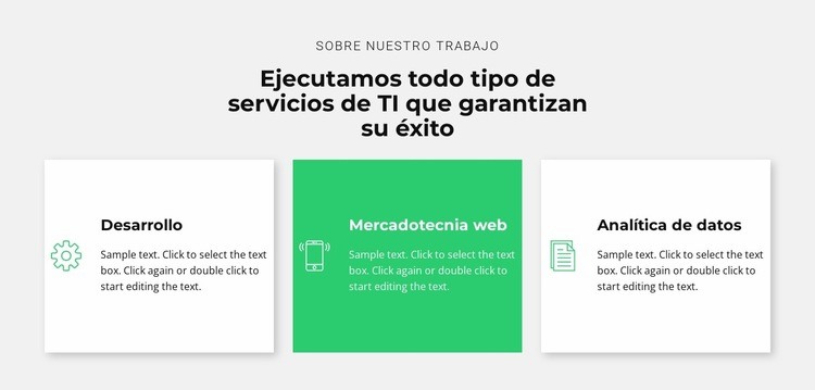 Exitosa empresa de TI Creador de sitios web HTML