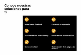 Conoce Nuestra Solución - Diseño Creativo De Sitios Multipropósito