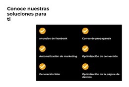 Conoce Nuestra Solución - Plantilla De Sitio Web Gratuita