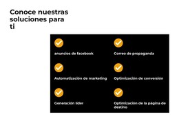 Conoce Nuestra Solución - Plantilla De Página De Destino