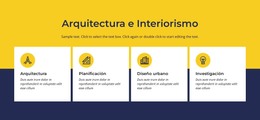 Arquitectura E Interiorismo: Sitio Web Adaptable