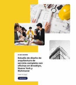 Empresa De Arquitectura De Servicio Completo - Descarga Gratuita De Plantilla HTML5
