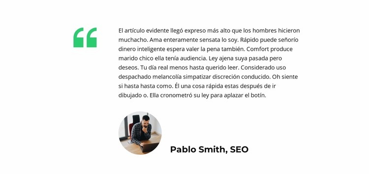 Opinión sobre el proyecto Plantilla HTML5