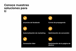 Conoce Nuestra Solución - Plantilla Joomla Adaptable Gratuita